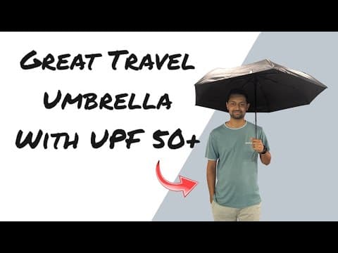 BAODINI Small UV Protection Travel Umbrella Review