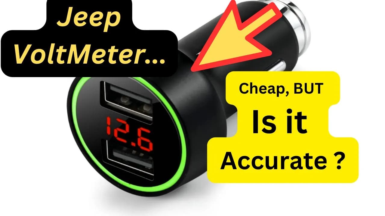 Redneck Jeep VOLTMETER/USB charger (?)