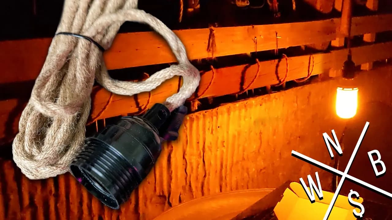 15ft. DIY Hanging Twisted Hemp Rope Light - Unboxing & Review
