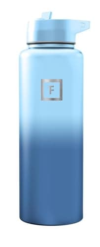 IRON °FLASK 40 oz Wide Mouth Water Bottle with Straw