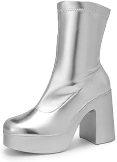 Women's Gogo Ankle Boots Platform Shoes